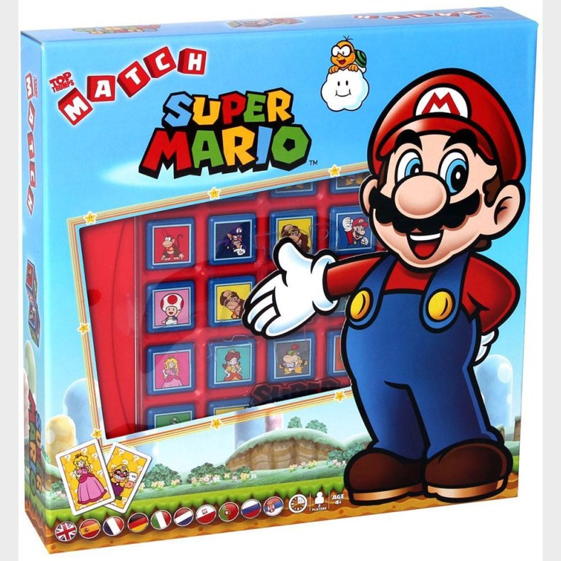 Super Mario Top Trumps MATCH Spil