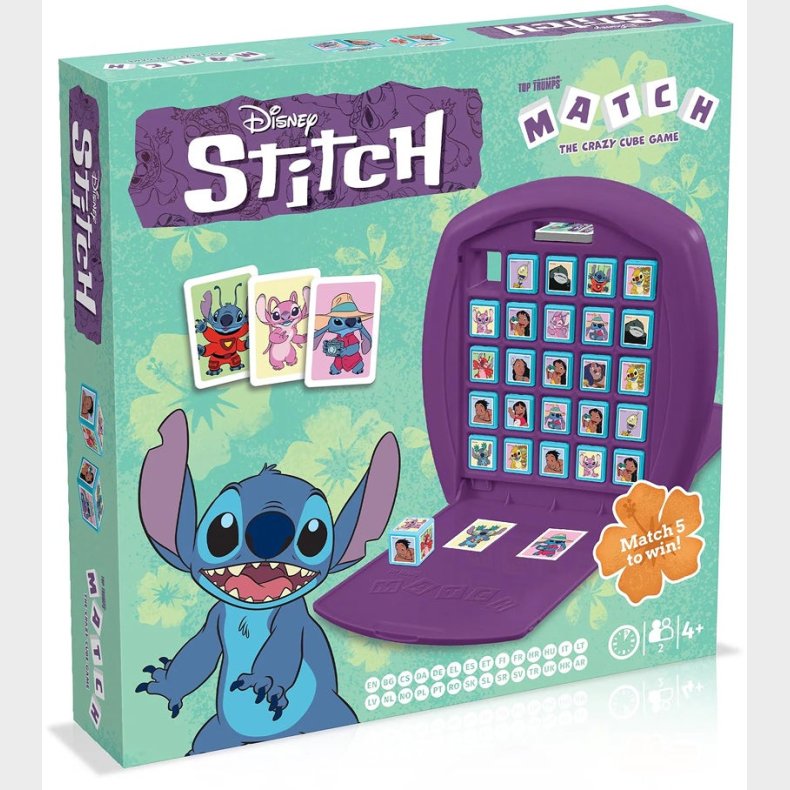Disney Lilo &  Stitch Top Trumps MATCH Spil