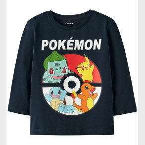 Name It Bluse - Noos - NmmJuice - Pokemon - Navy Blazer