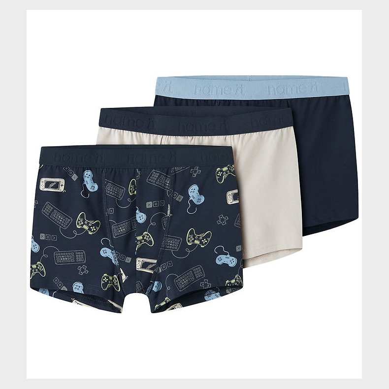 Name It Boxershorts - Noos - NkmBoxer - Navy Blazer/w/Pumice Sto