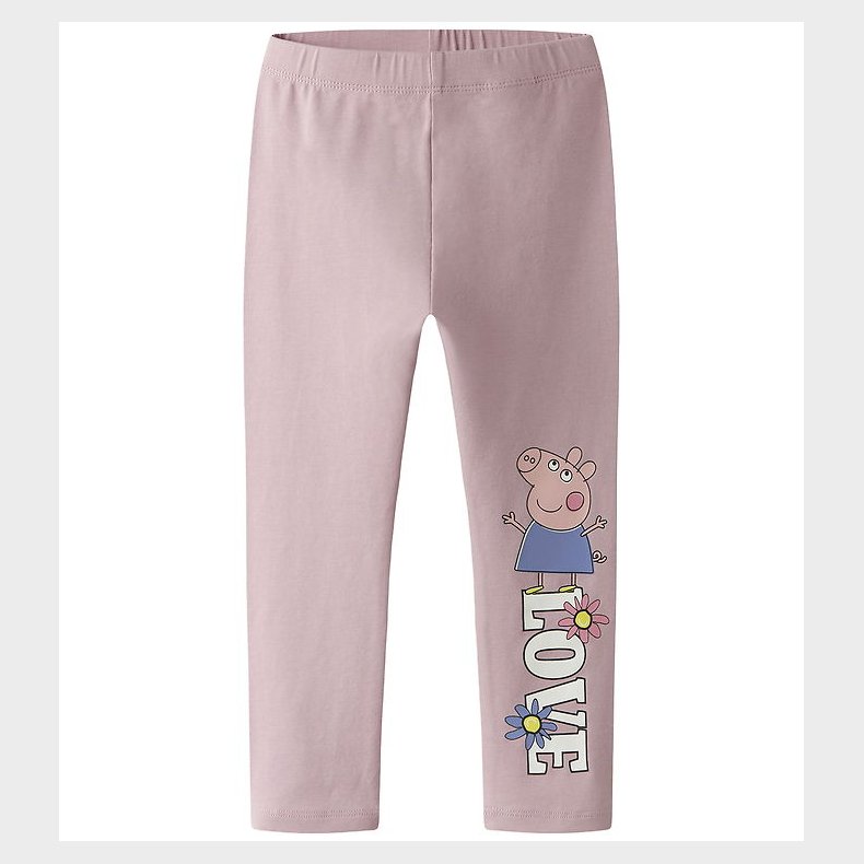 Name It Leggings - NmfDaisy - Gurli Gris - Dawn Pink