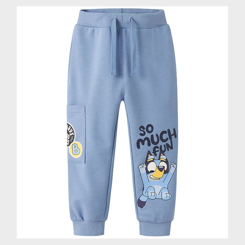 Name It Sweatpants - NmmJared - Bluey - Endless Sky/Melange