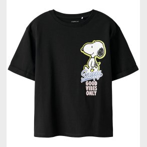 Name It T-shirt - NkfDylana - Snoopy - Sort