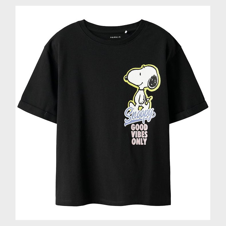 Name It T-shirt - NkfDylana - Snoopy - Sort