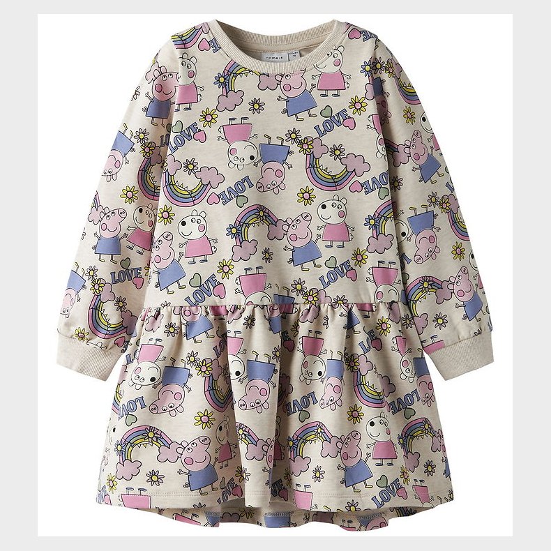 Name It Kjole - NmfDarma - Gurli Gris - Peyote Melange