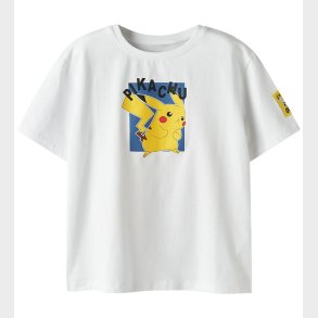 Name It T-shirt - NkmJeb Noos - Pokemon - Bright White