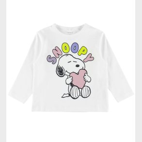Name It Bluse - NmfDrema - Snoopy - Cloud Dancer