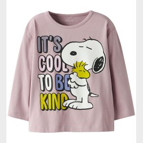Name It Bluse - NmfDrema - Snoopy - Dawn Pink