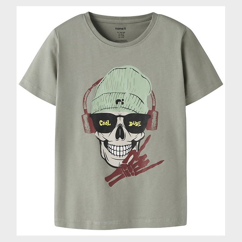 Name It T-shirt - NkmTed - Shadow m. Print