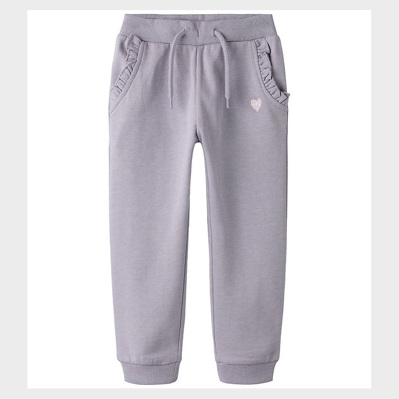 Name It Sweatpants - Noos - NmfVima - Lavender Gray