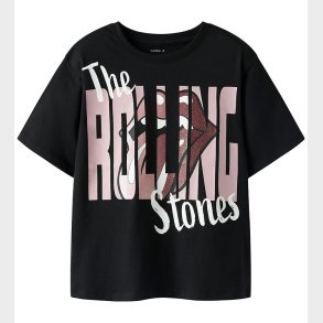 Name It T-Shirt - NkfDyba - Rolling Stones - Sort