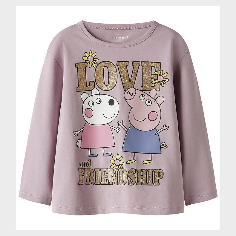 Name It Bluse - NmfDada - Gurli Gris - Dawn Pink