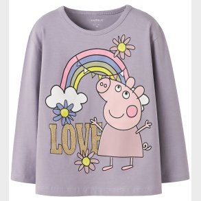 Name It Bluse - NmfDada - Gurli Gris - Lavender Gray