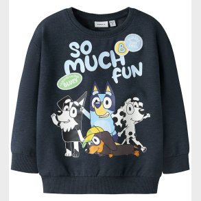 Name It Sweatshirt - NmmJared - Bluey - Navy Blazer/Melange