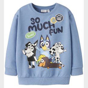 Name It Sweatshirt - NmmJared - Bluey - Endless Sky/Melange