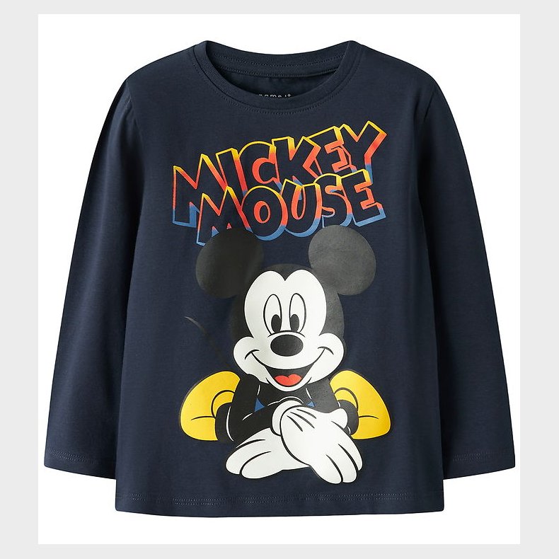 Name It Bluse - NmmDaze - Mickey Mouse - Navy Blazer