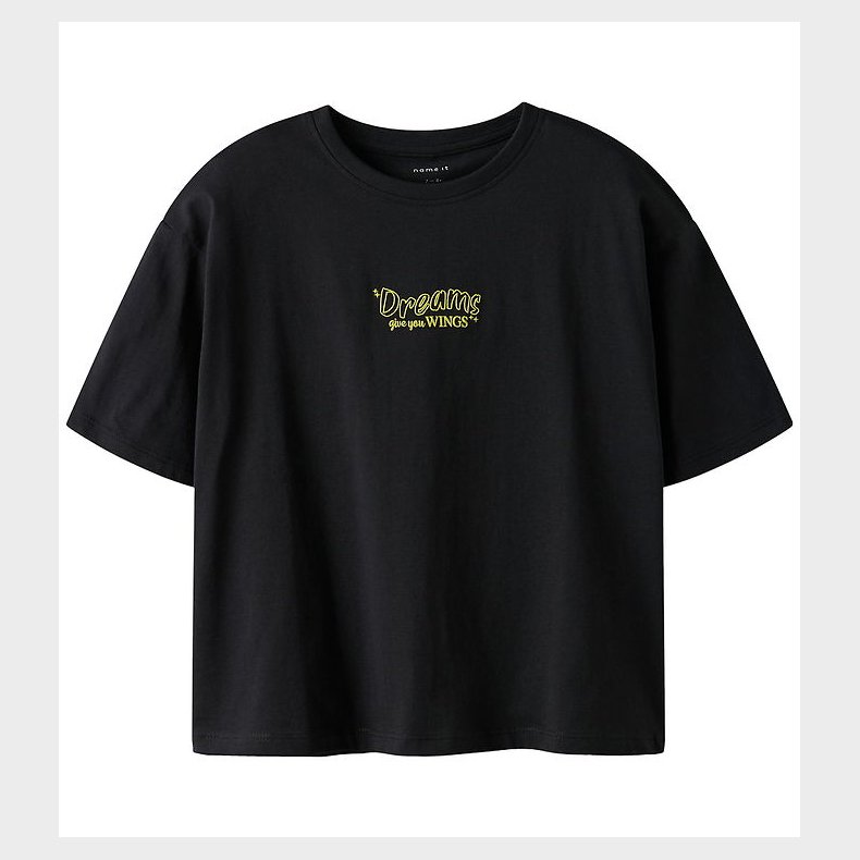 Name It T-shirt - NkfTatea - Sort m. Print