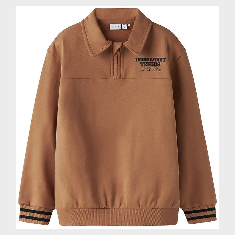 Name It Sweatshirt - Polo - NkmTrent - Toastet Coconut