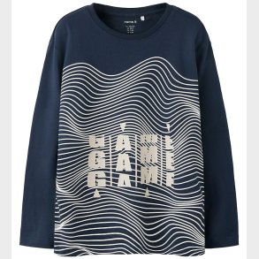 Name It Bluse - NkmValiant - Navy Blazer/Game