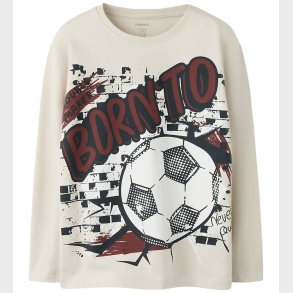 Name It Bluse - NkmValiant - Pumice Stone/Football