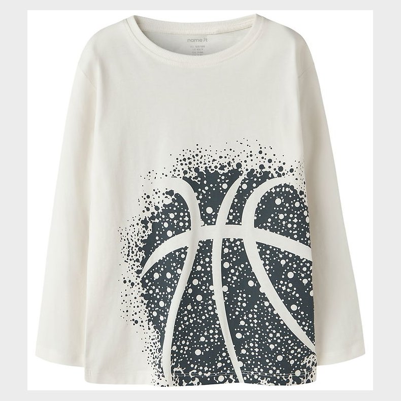 Name It Bluse - NkmValiant - Cloud Dancer/Ball