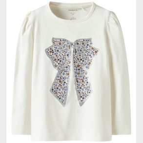 Name It Bluse - NmfTally - Cloud Dancer m. Print