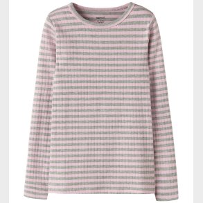 Name It Bluse - Rib - Noos - NkfSuraja - Pirouette/Grey Melange