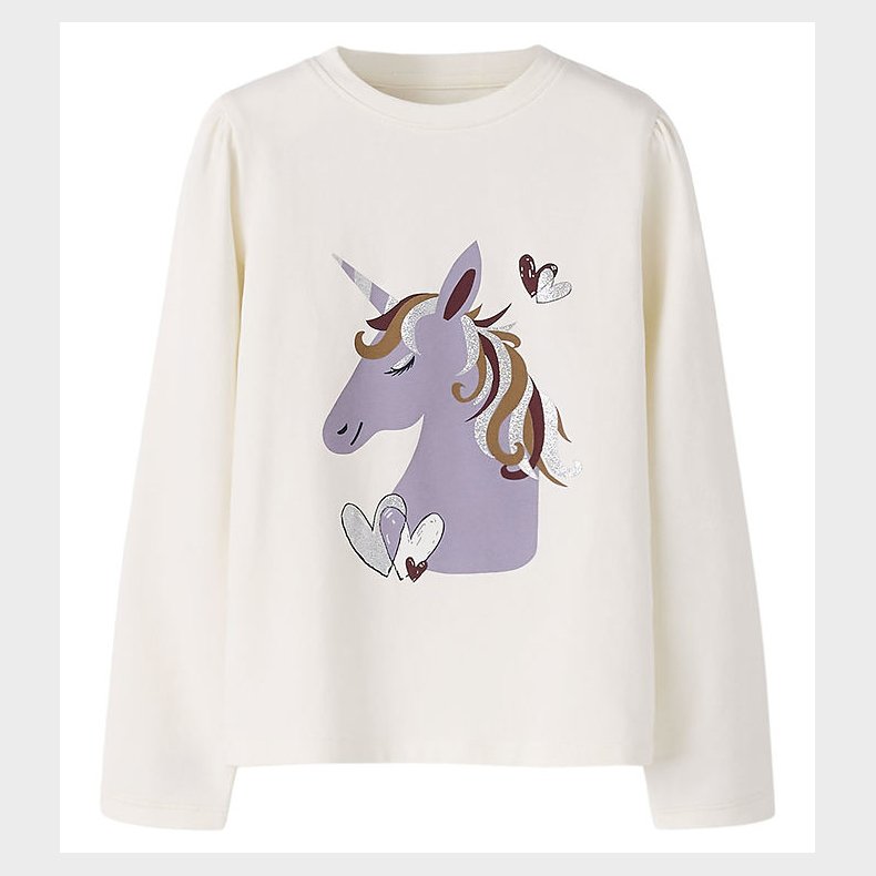 Name it Bluse - NmfTearta - Cloud Dancer