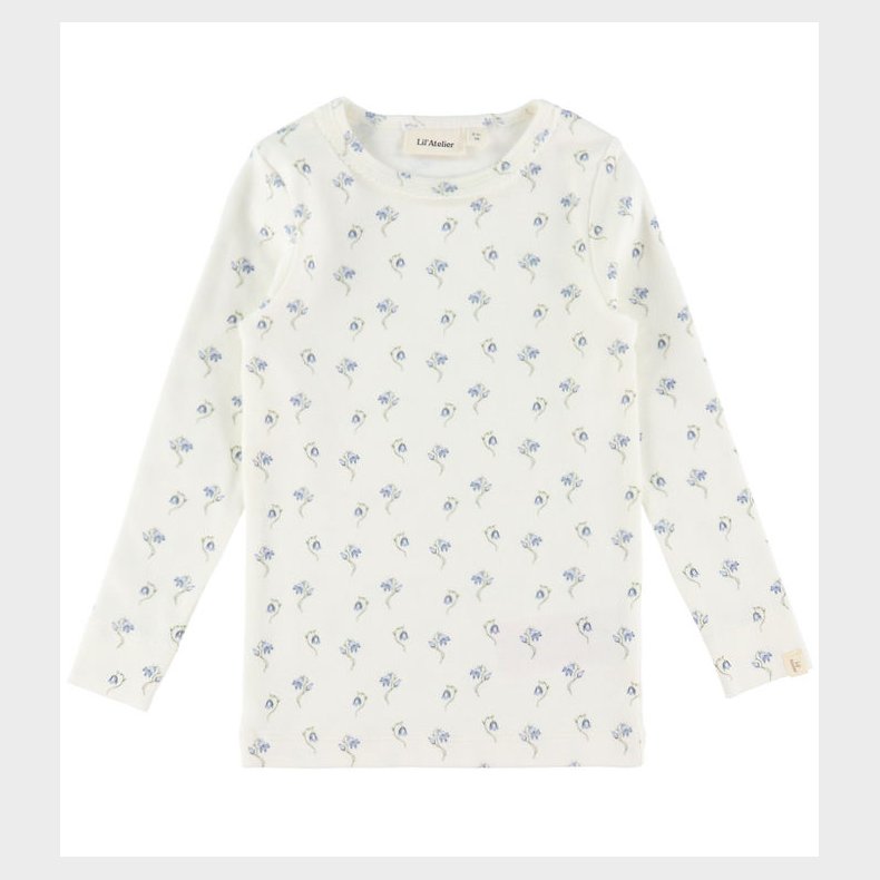 Lil' Atelier Bluse - NmfGayo - Coconut Milk/Bell Flower