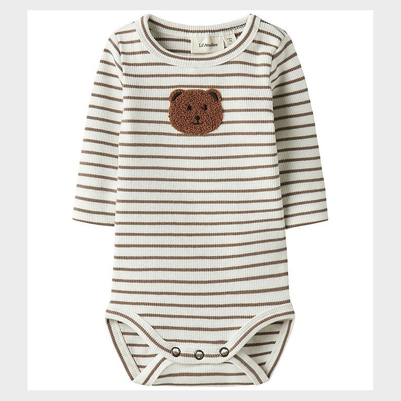 Lil' Atelier Body l/� - Rib - NbmTonto - Coconut Milk