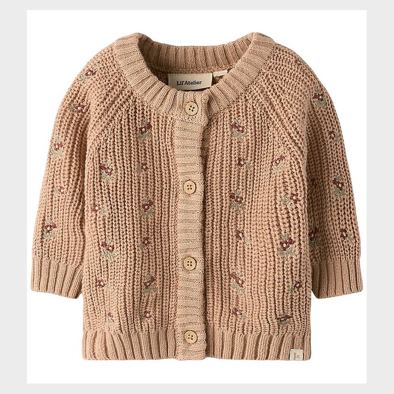 Lil' Atelier Cardigan - Strik - NbfEmlen - Roebuck