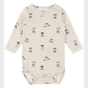 Name It Body l/� - NbmTusher - Peyote Melange m. Print