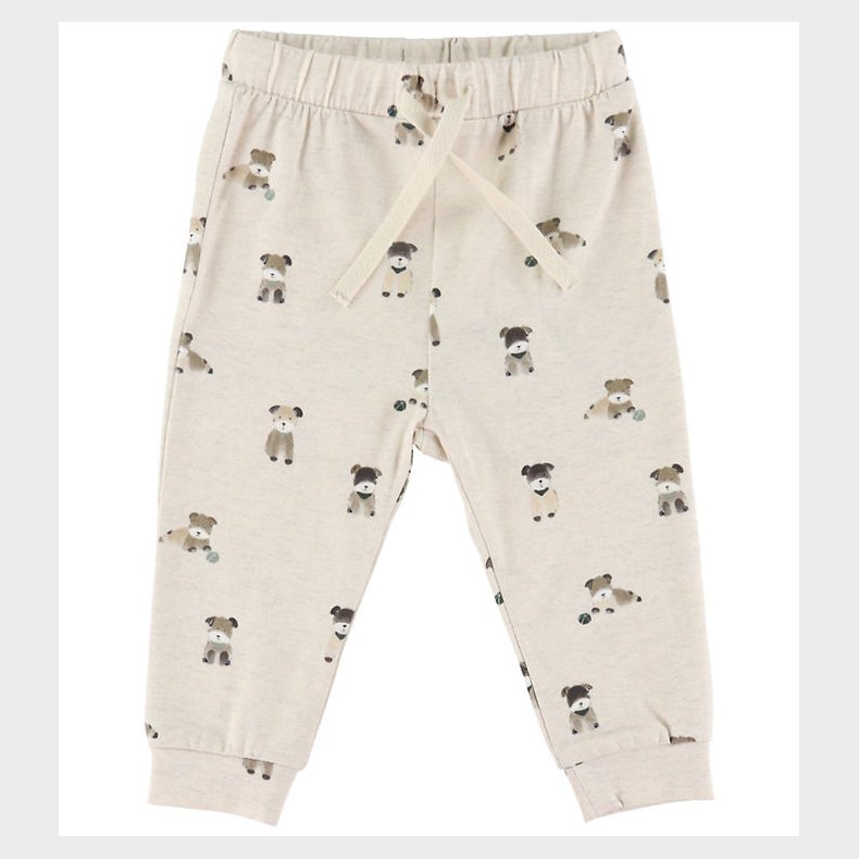 Name It Bukser - NbmTusher - Peyote Melange m. Print