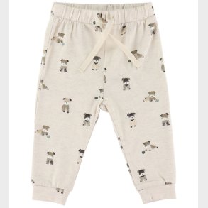 Name It Bukser - NbmTusher - Peyote Melange m. Print