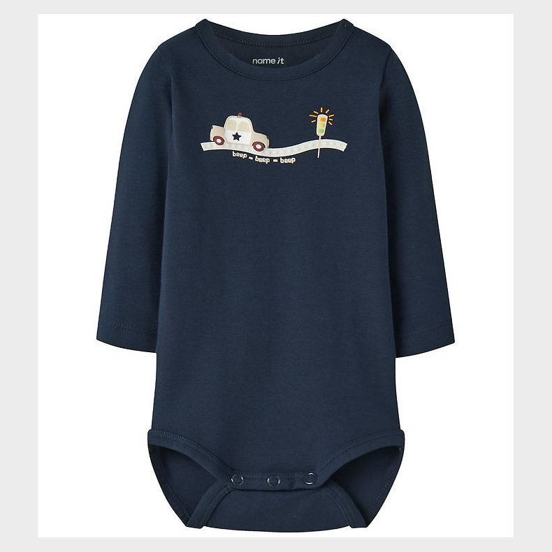 Name It Body l/� - NbmThomas - Navy Blazer m. Print