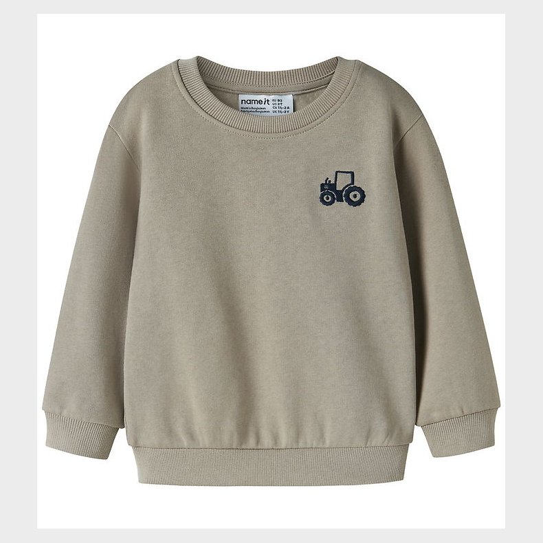 Name It Swaetshirt - NmmVallen - Vintage Khaki/Tractor