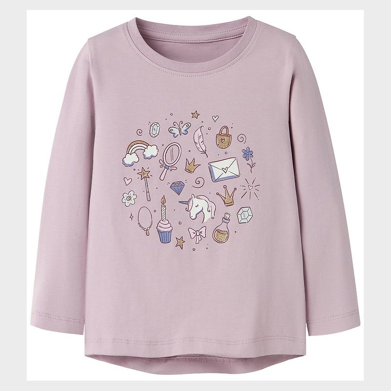 Name It Bluse - NmfVix - Dawn Pink/Princess Kit