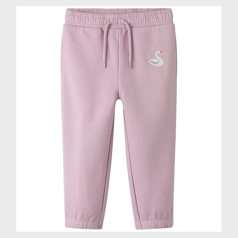 Name It Sweatpants - NmfVallene - Dawn Pink/Swan