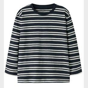 Name It Bluse - NmmVaksel - Navy Blazer/Cloud Dancer