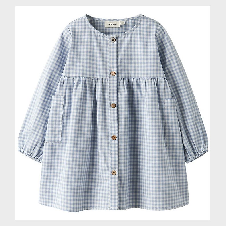 Lil Atelier Kjole - Loose - NmfTallula - Zen Blue