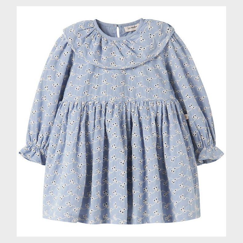 Lil Atelier Kjole - Loose - NmfTessie - Zen Blue