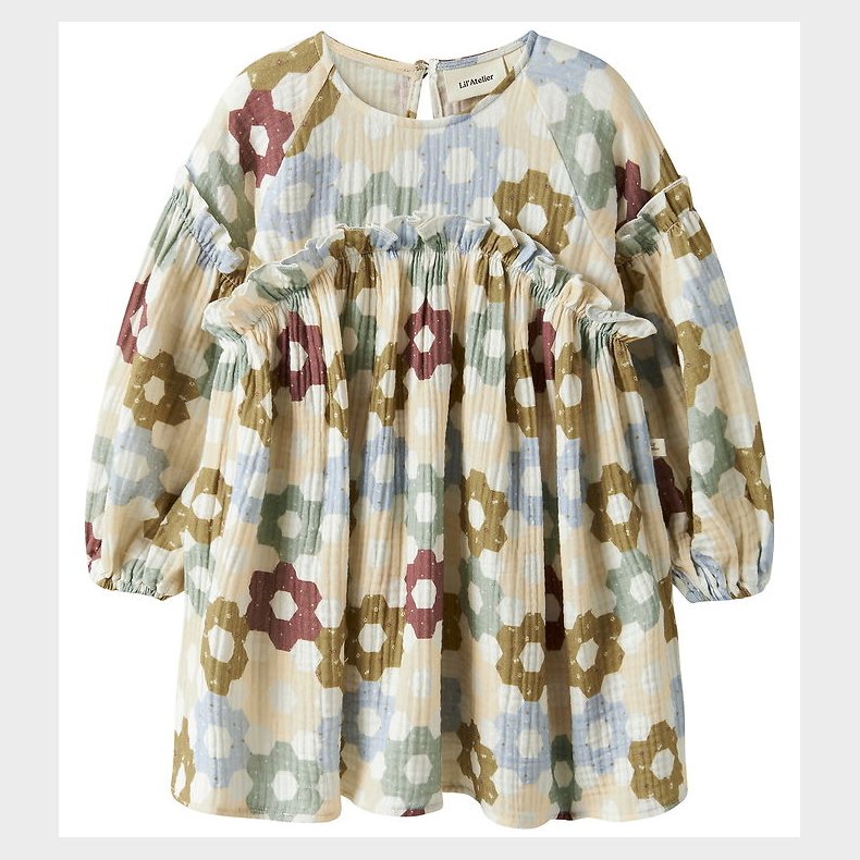 Lil Atelier Kjole - Loose - NmfTalia - Coconut Milk