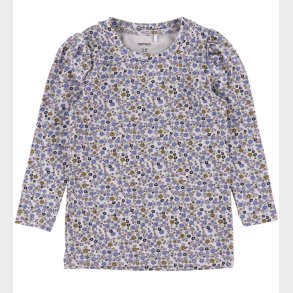 Name It Bluse - NmfTuline - Lilac Marble m. Blomster