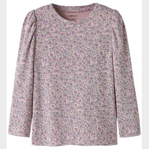 Name It Bluse - NmfTuline - Dawn Pink m. Blomster