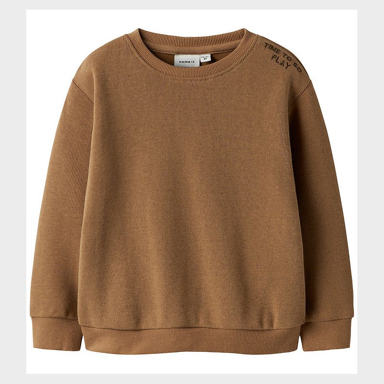 Name It Sweatshirt - NmmTobear - Toasted Coconut
