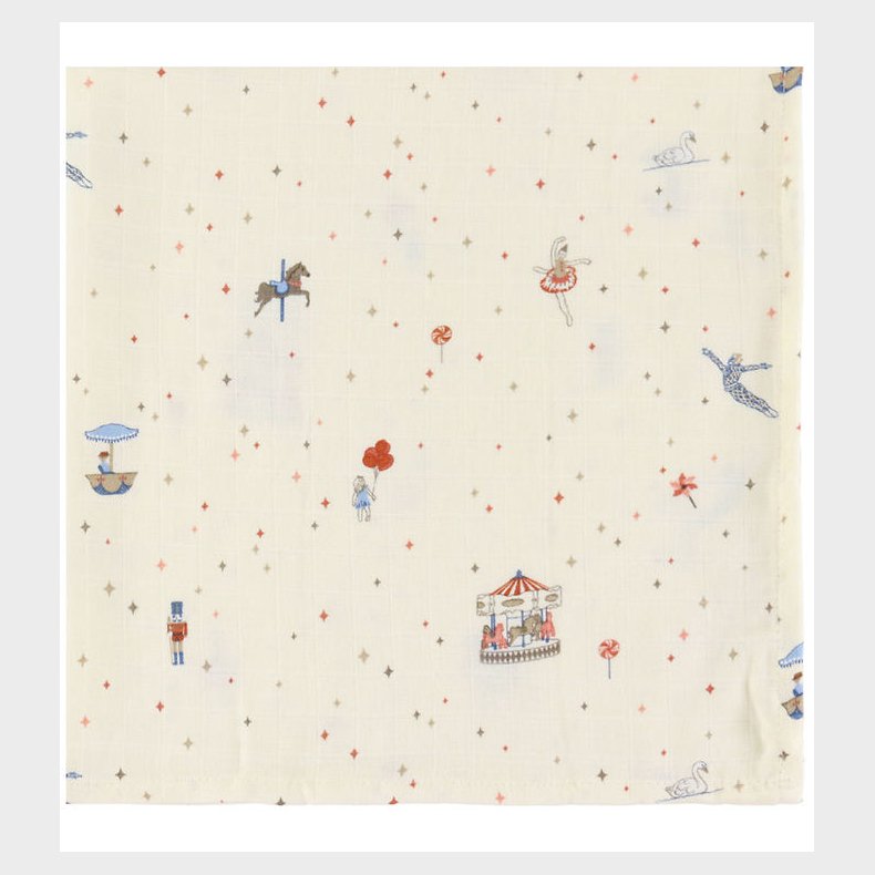Cam Cam Babysv�b - Musselin - 120x120 cm - Carousel