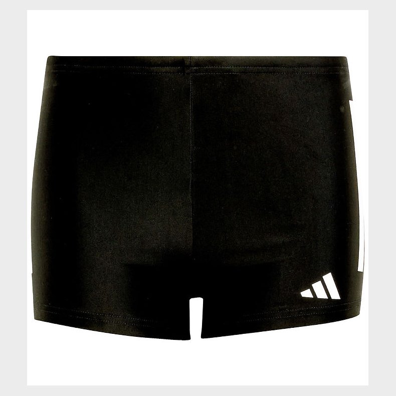 adidas Performance Badebukser - 3S Boxer - Black/White