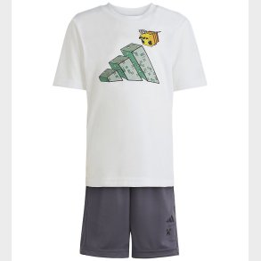 adidas Performance Shortss�t - Hvid m. Minecraft