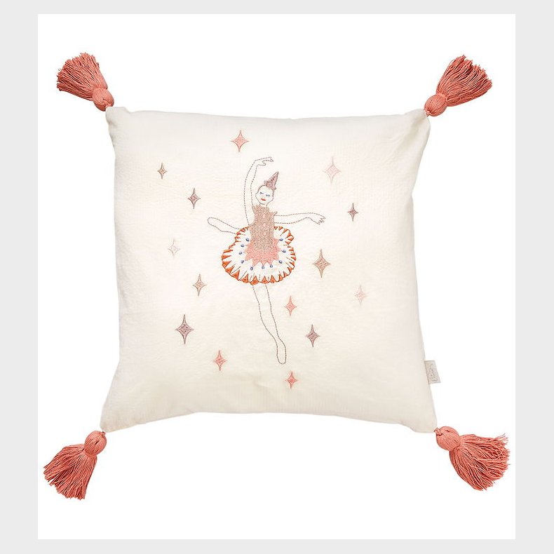 Cam Cam Pude - Broderet - Ballerina