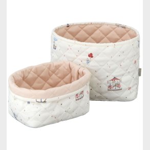 Cam Cam Opbevaringskurve -2-pak - Quiltet - Carousel